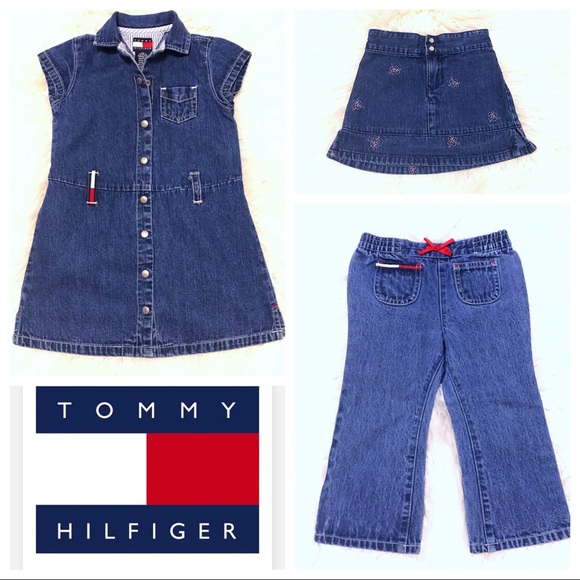 tommy hilfiger girls jeans